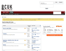 Tablet Screenshot of forums.roadcyclinguk.com
